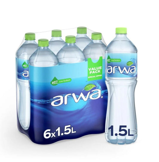 Arwa Drinking Water 6 x 1.5L
