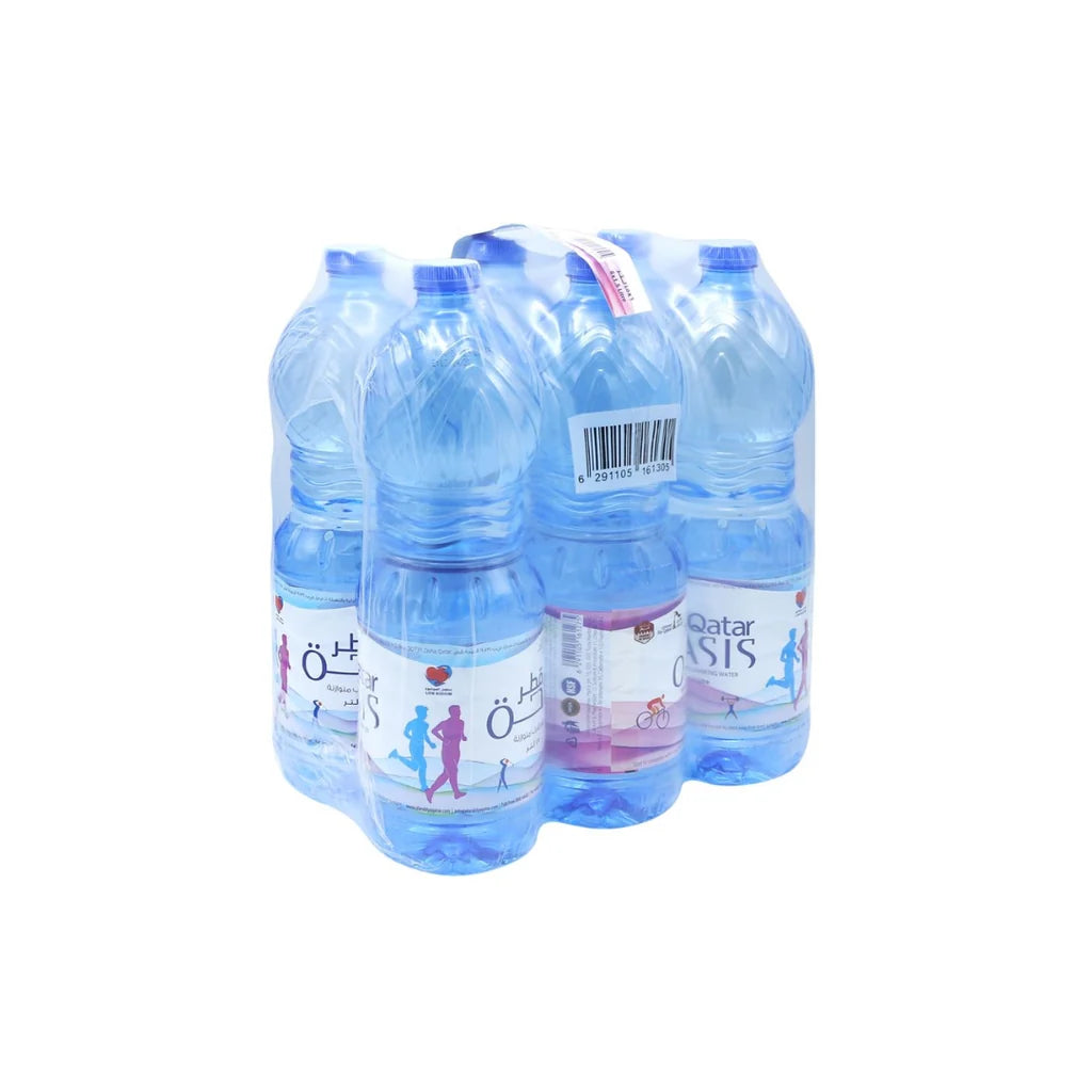 Qatar Oasis Balanced Drinking Water – 1.5 Litres